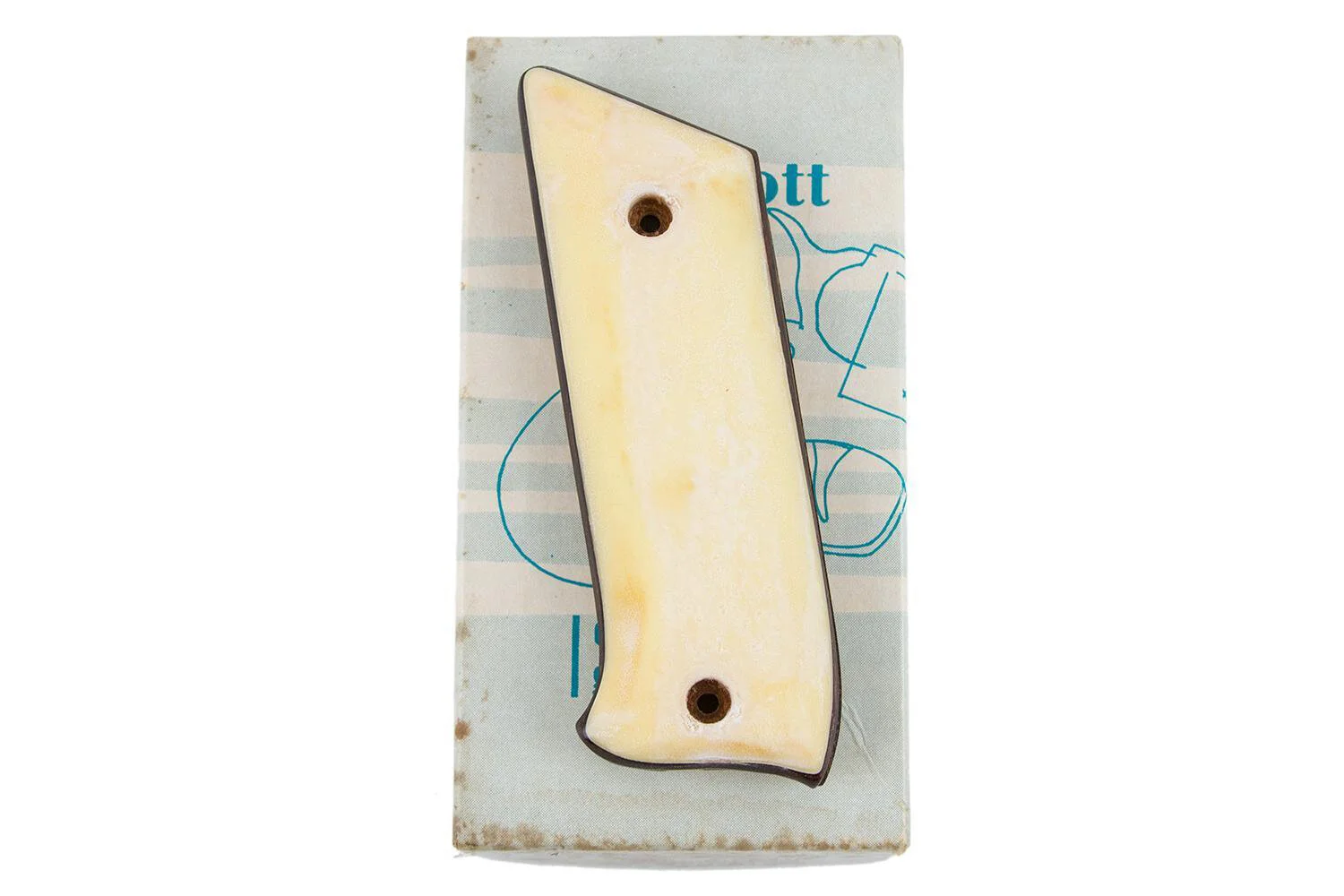 Ruger MKI 22 Auto Ivory Like Grips