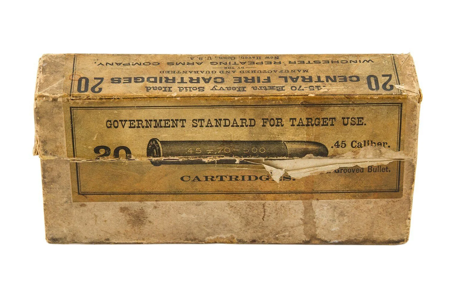 Winchester 45-70 Extra Heavy Solid Head