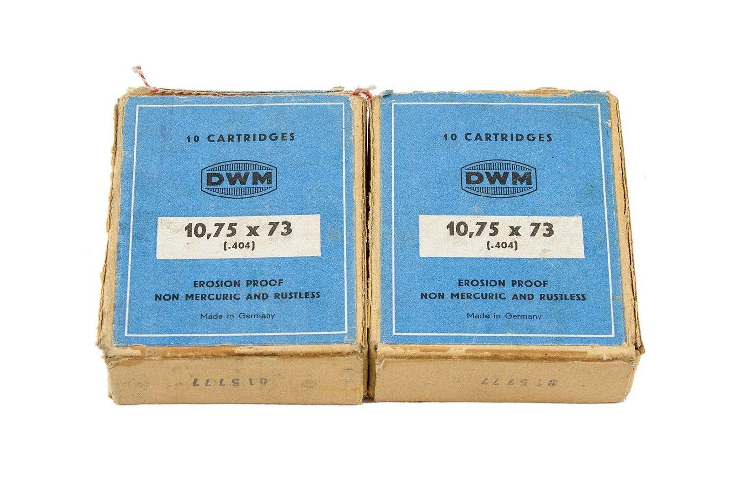 Mauser DWM 10.75x73 (.404) Box of 10