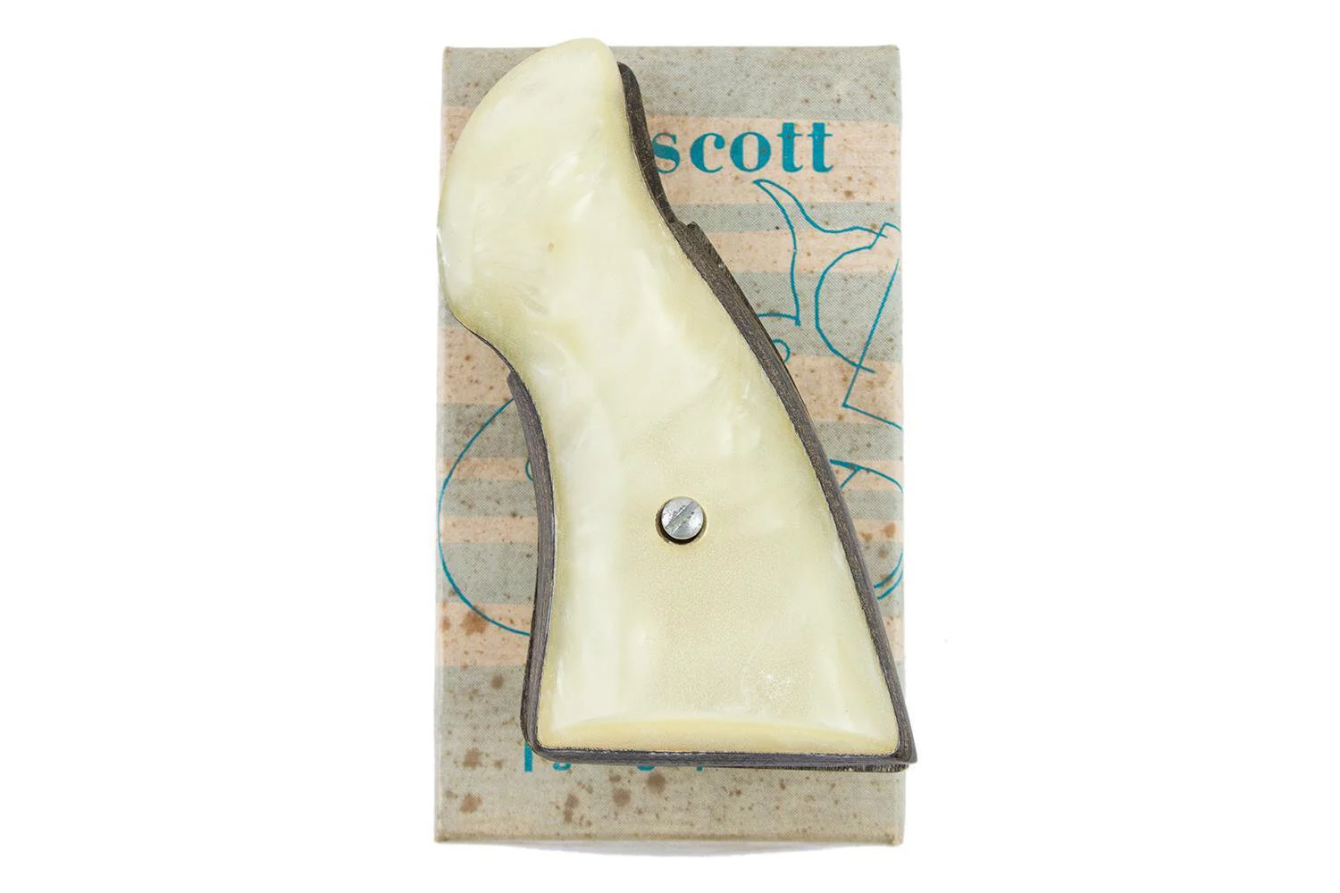 Colt Lawman Trooper Official Police Pearl Like Grips