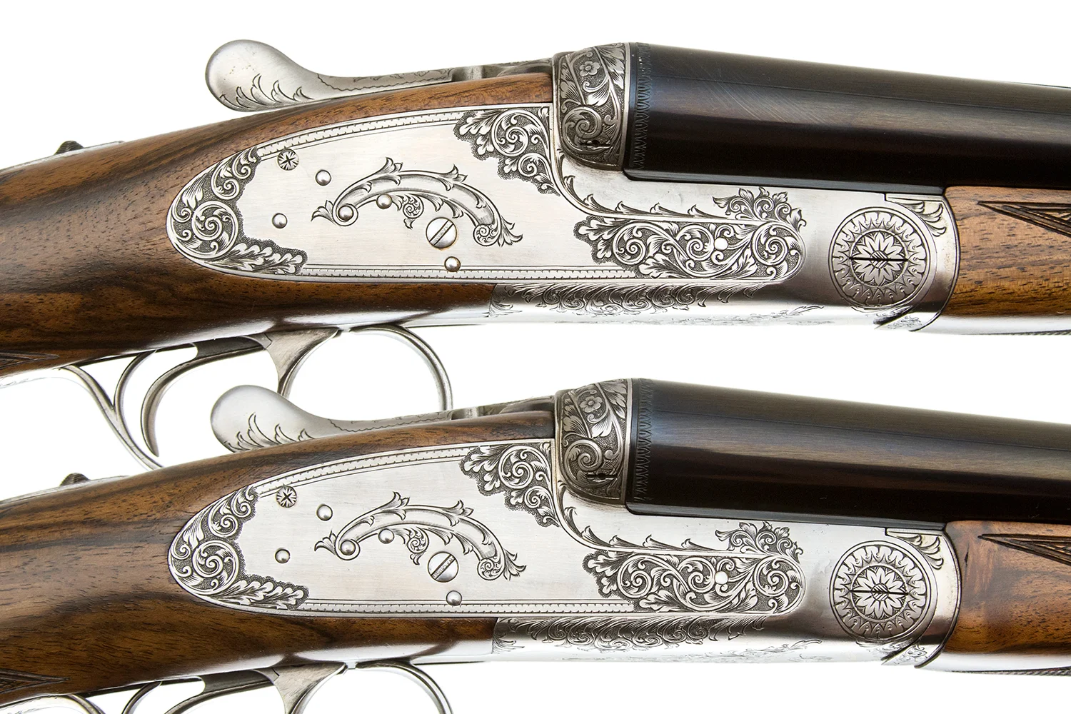 GRIFFIN &amp; HOWE - BEST ROUND BODY SIDELOCK EJECTOR PAIR OF SXS GAME GUNS 20 GAUGE