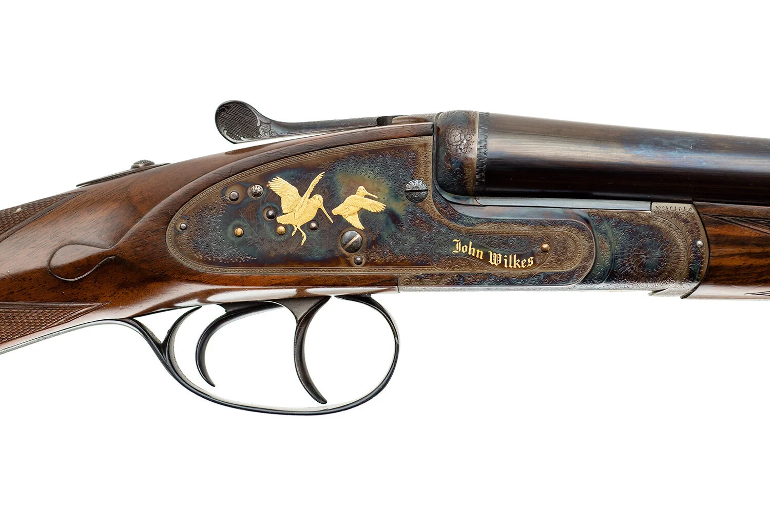 JOHN WILKES - BEST SIDELOCK SXS 28 GAUGE KEN HUNT ENGRAVED