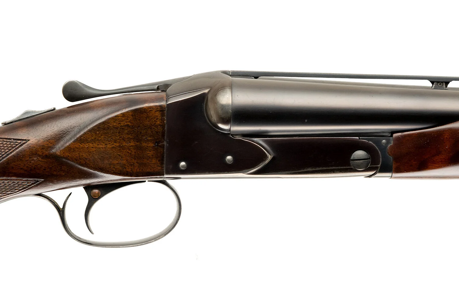 WINCHESTER - MODEL 21 VENT RIB MAGNUM 12 GAUGE WITH AN EXTRA SET OF BARRELS