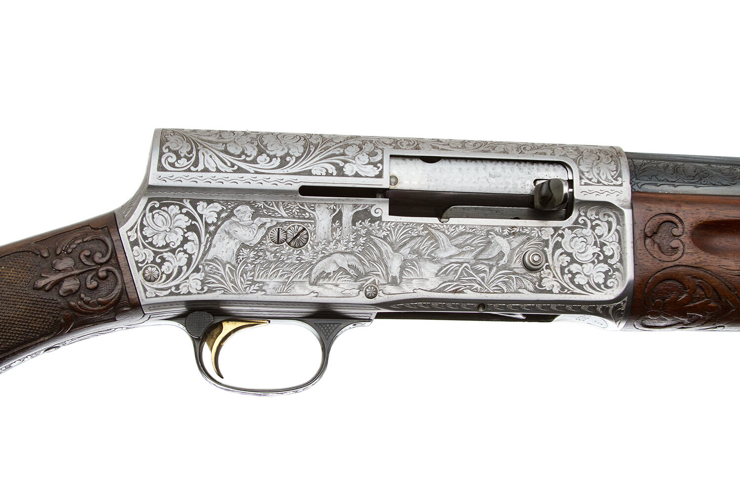 BROWNING BELGIUM AUTO V CUSTOM BY KURT JAEGER 12 GAUGE