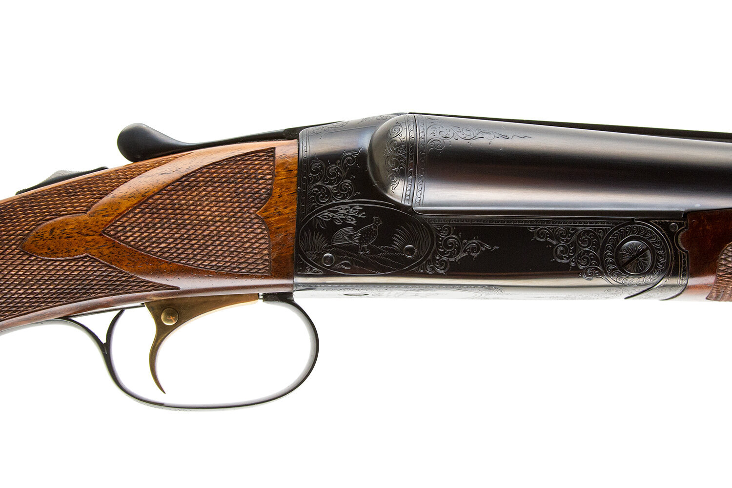 WINCHESTER - MODEL 21 #4 FACTORY ENGRAVED 12 GAUGE