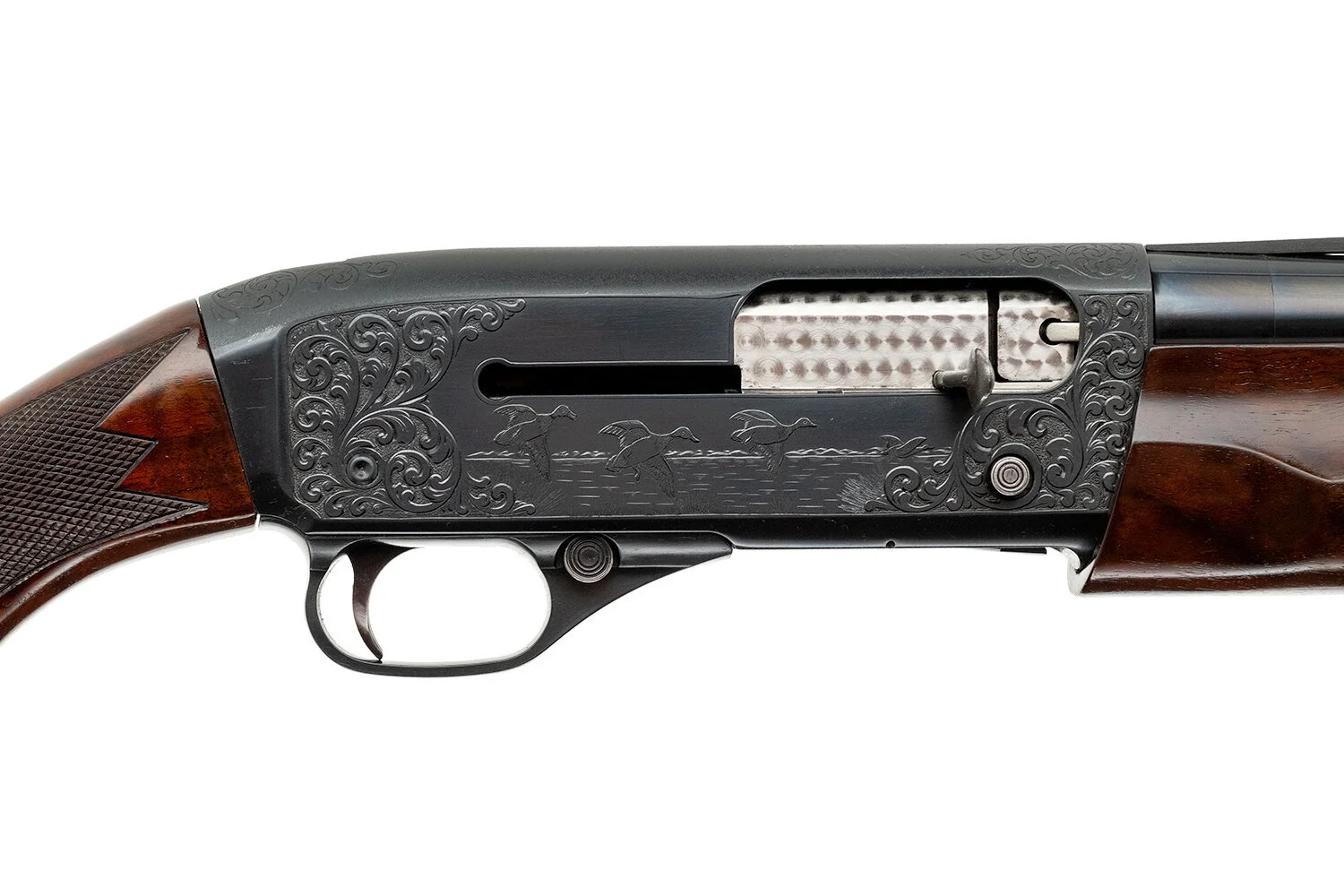 WINCHESTER SUPER X MODEL 1 #5 ENGRAVED 12 GAUGE