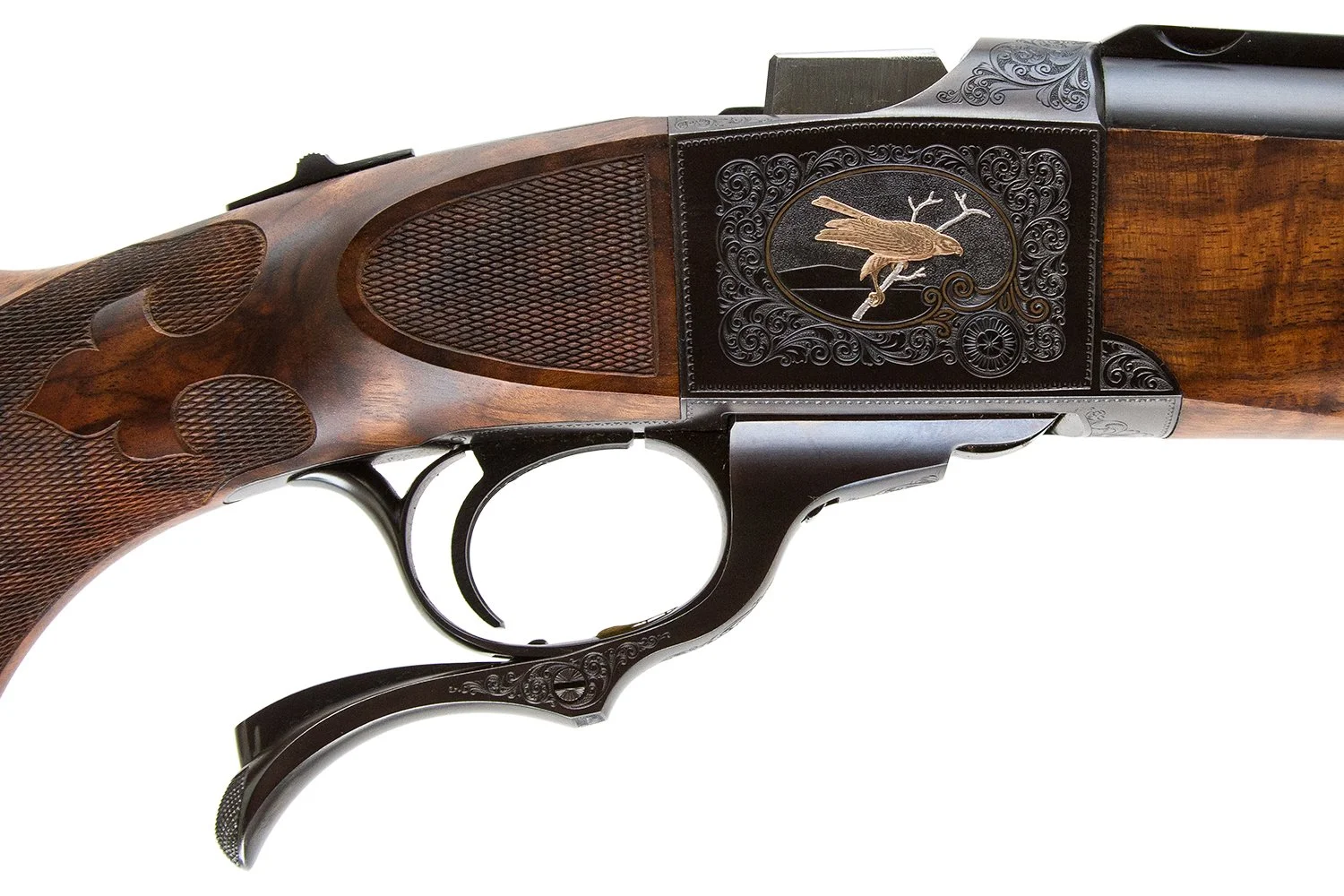 JERRY FISHER JOHN WARREN CUSTOM SINGLE SHOT 22-250