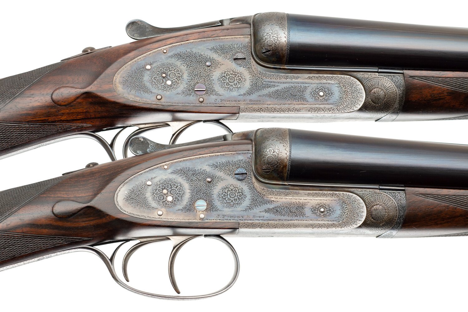 PURDEY - BEST SXS PAIR OF 12 GAUGE MADE FOR PRESIDENT TAFT NEPHEW
