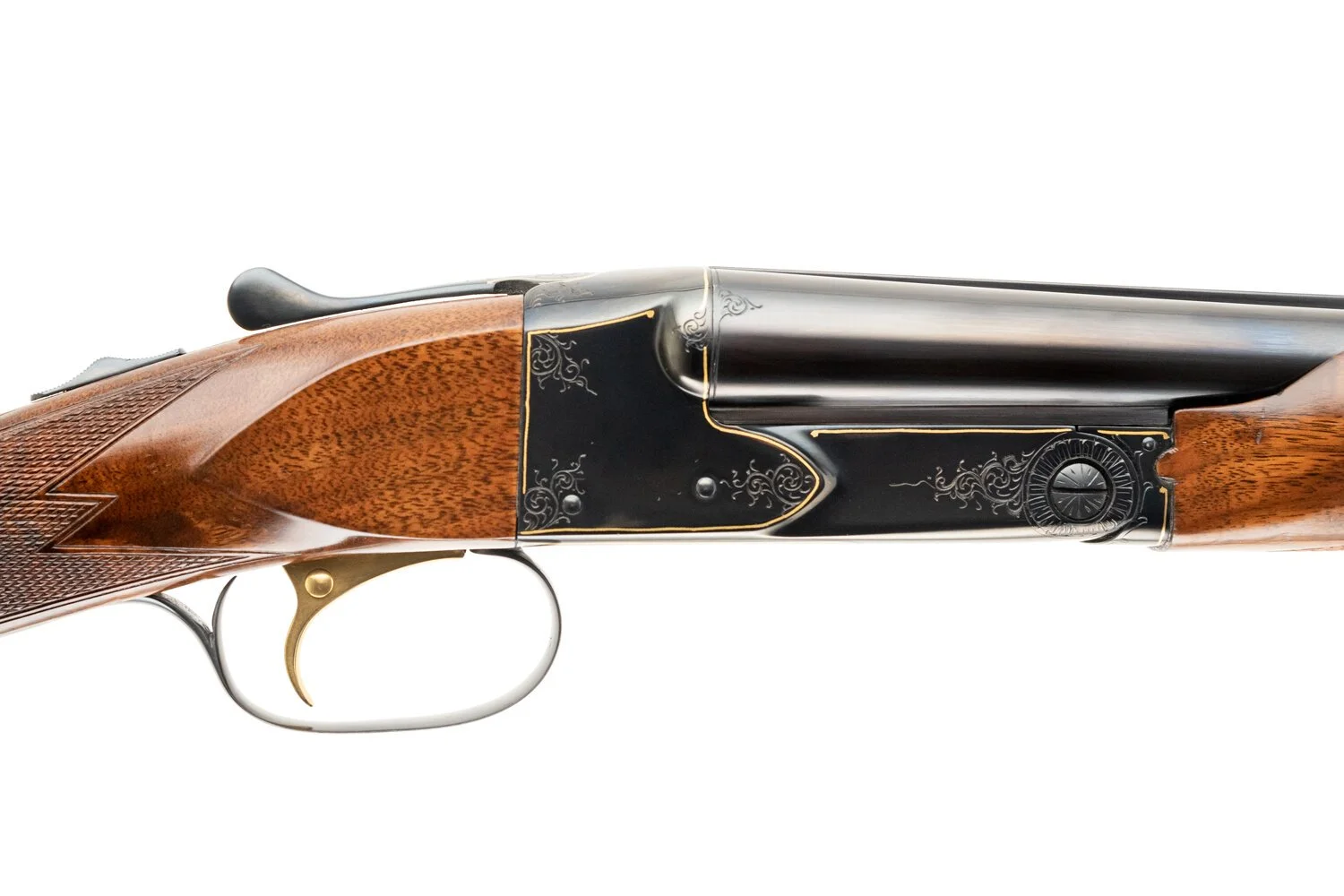 WINCHESTER - MODEL 21-1 CUSTOM WITH GOLD WIRE 20 GAUGE