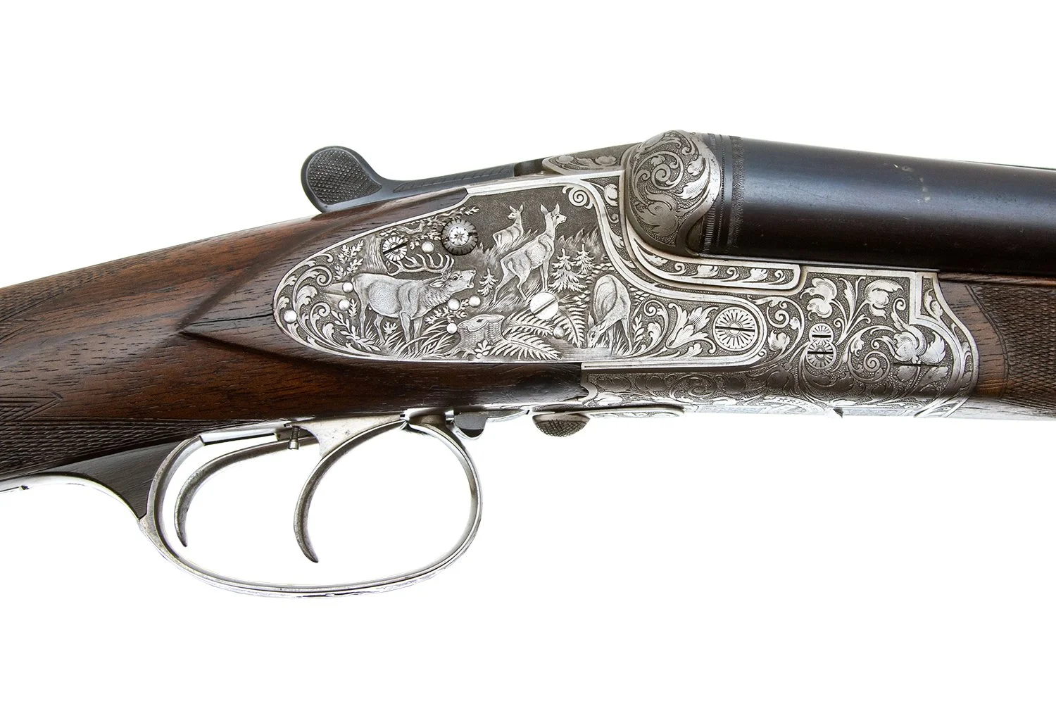 SEMPERT & KRIEGHOFF - NEPTUNE SIDELOCK PRE WAR DRILLING 16 X 16 X 8X57