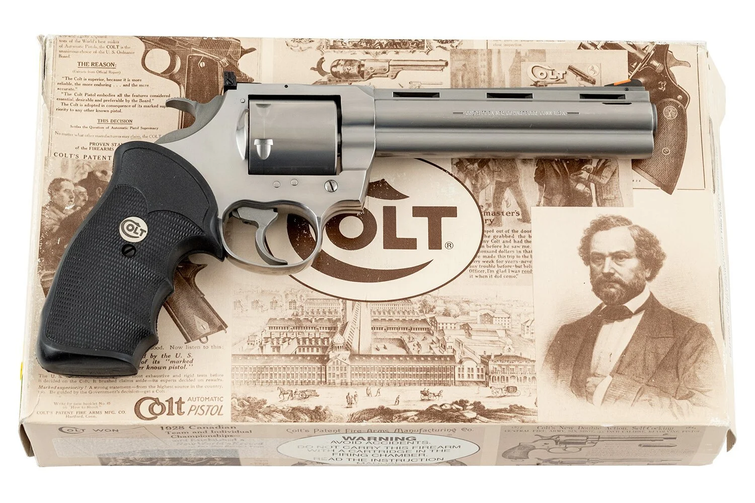 COLT CUSTOM SHOP - GRIZZLY 357 MAGNUM WITH FACTORY LETTER