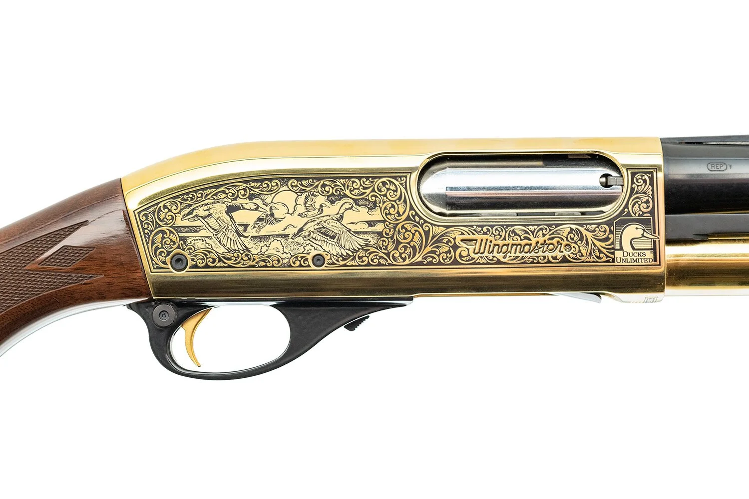REMINGTON 870 WINGMASTER DUCKS UNLIMITED TRIBUTE MAGNUM 12 GAUGE