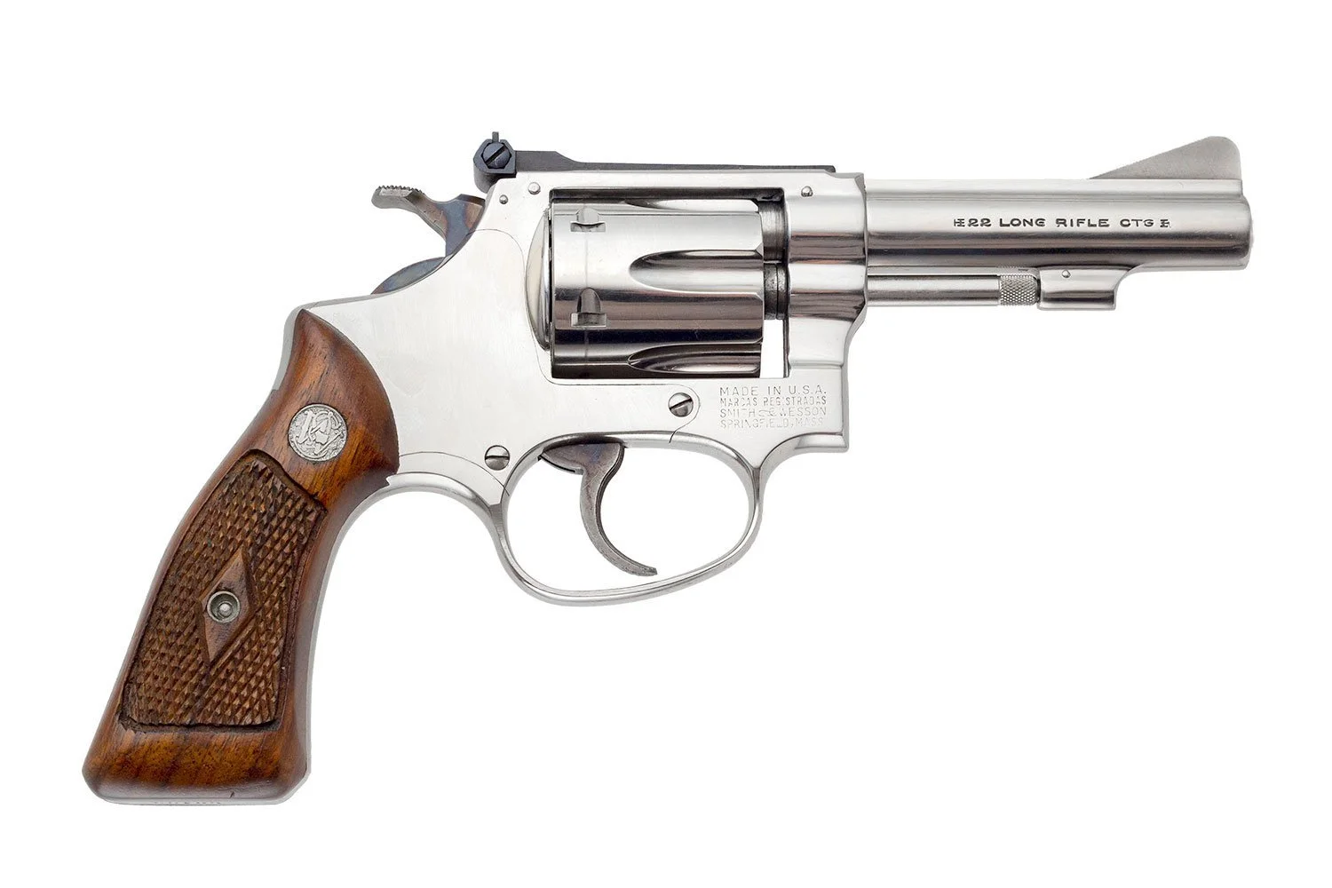 SMITH & WESSON - MODEL 43 22/32 AIRWEIGHT 22 LR