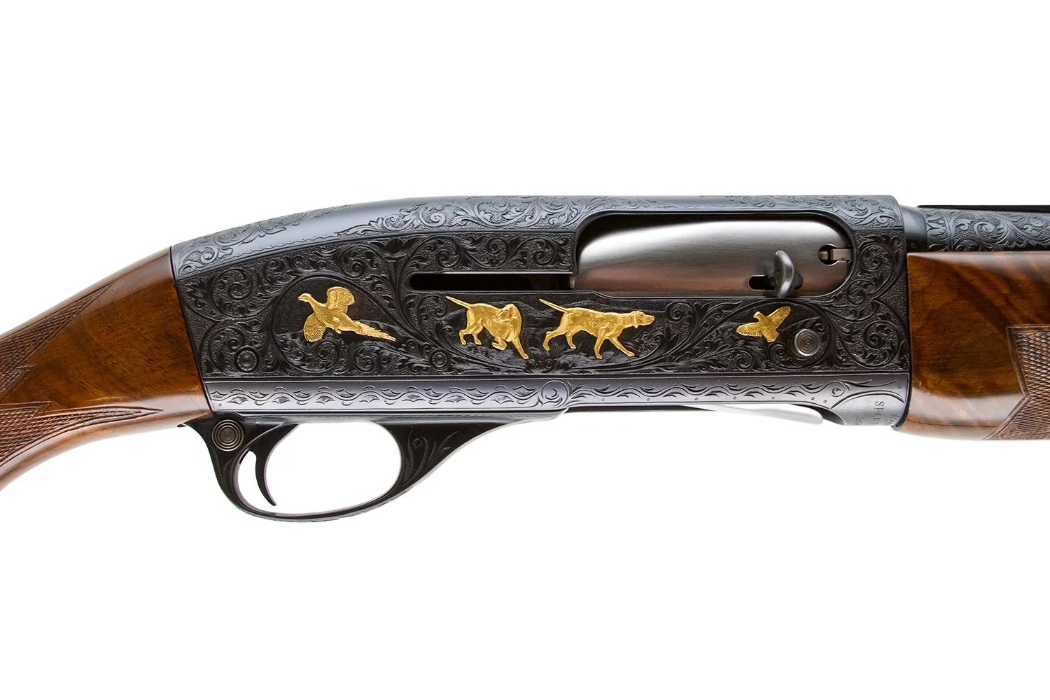 REMINGTON - MODEL 1148 F GRADE WITH GOLD 12 GAUGE