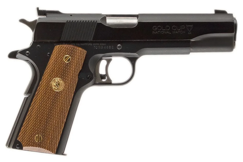 COLT SERIES 70 GOLD CUP NATIONAL MATCH 45 ACP — Steve Barnett Fine 