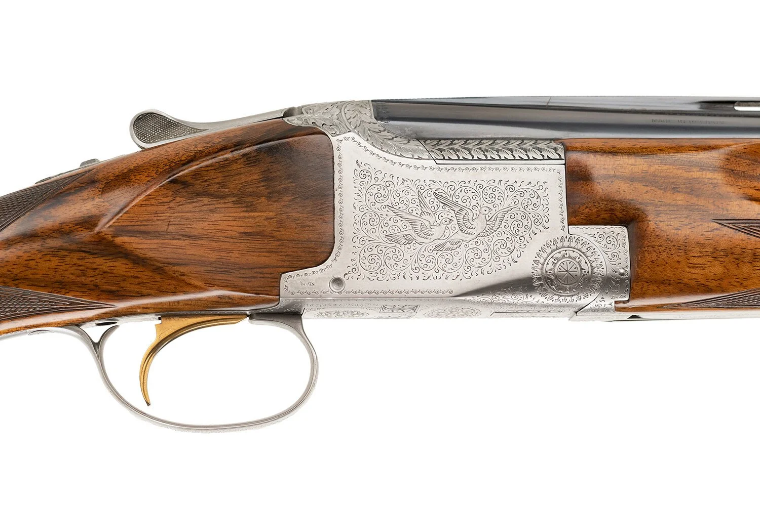 BROWNING PIGEON GRADE SUPERPOSED 12 GAUGE FELIX FUNKEN ENGRAVED
