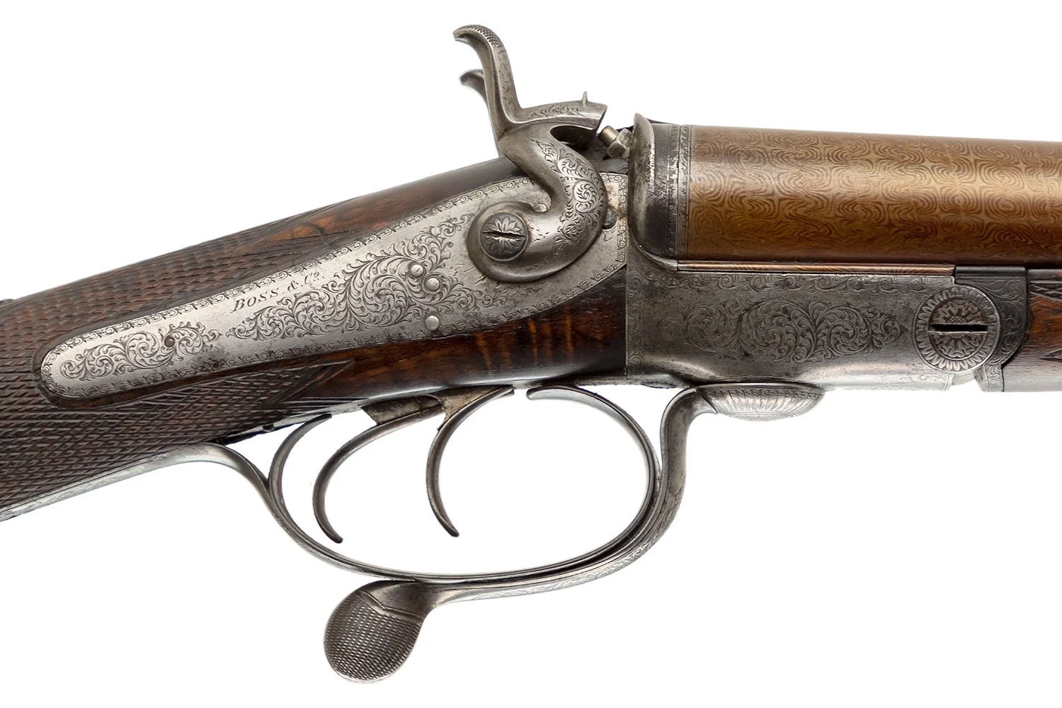 BOSS HAMMER UNDER LEVER SXS 12 GAUGE