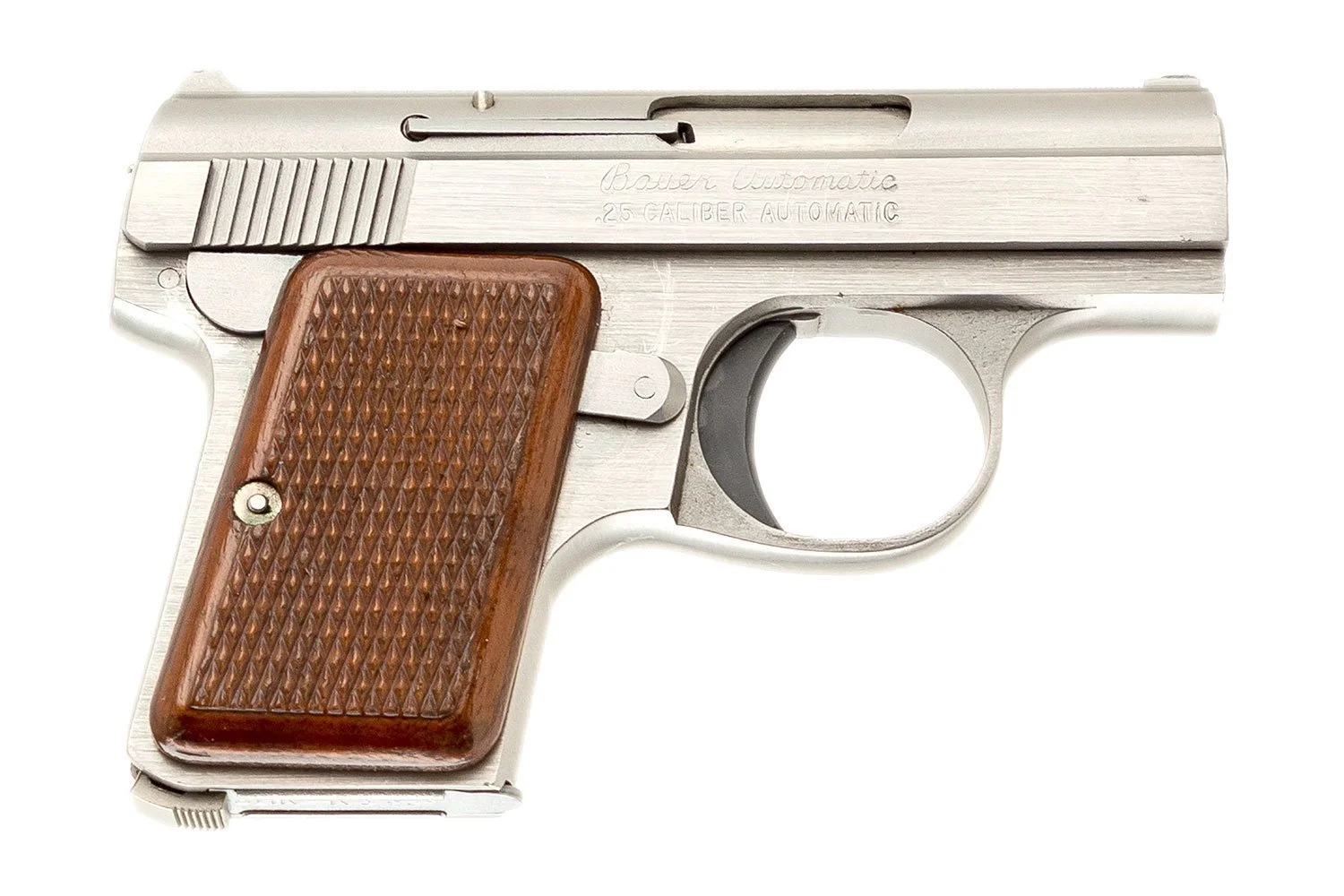 BAUER STAINLESS .25 ACP
