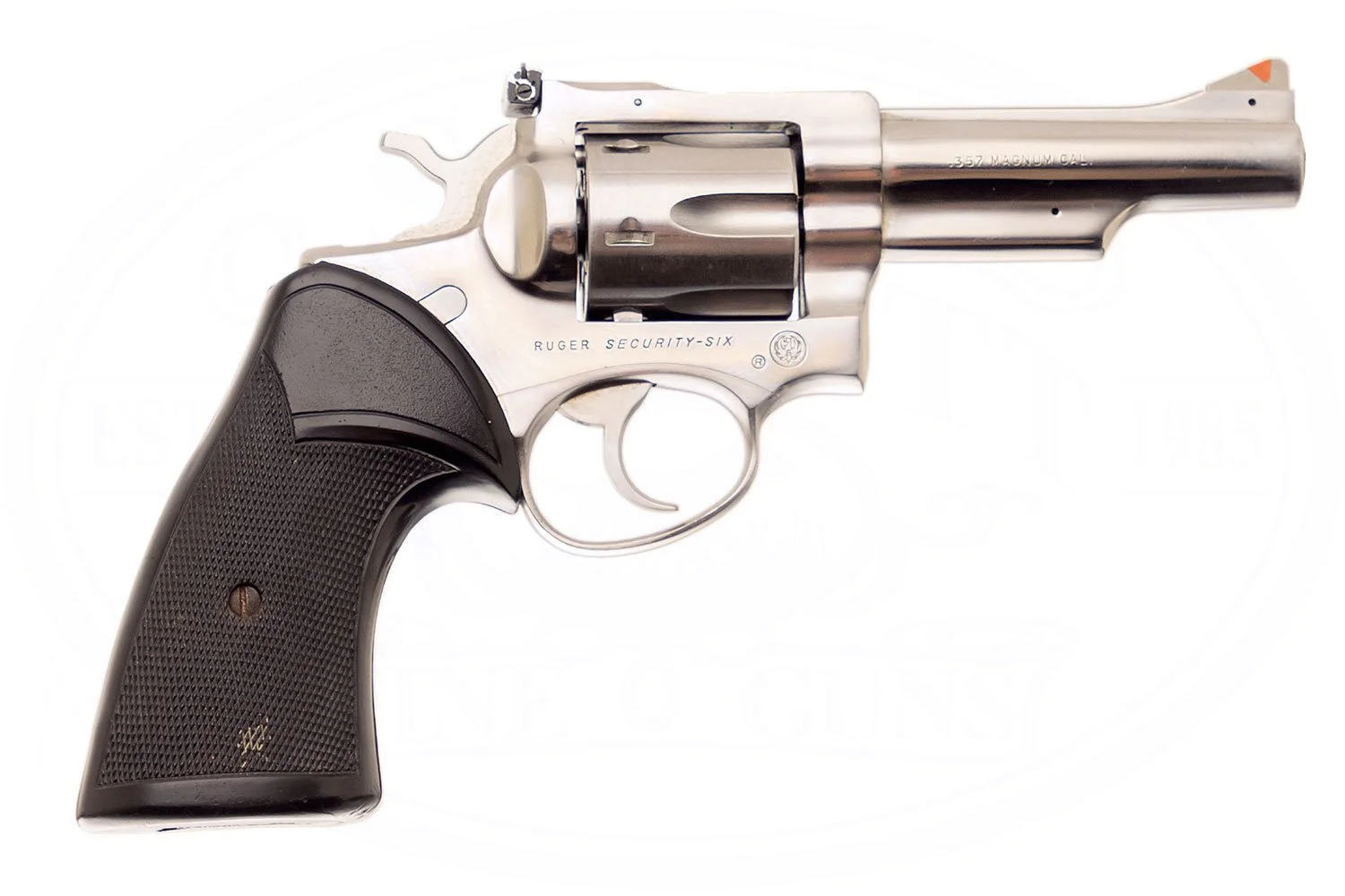 RUGER SECURITY SIX STAINLESS 357 MAGNUM 4 INCH