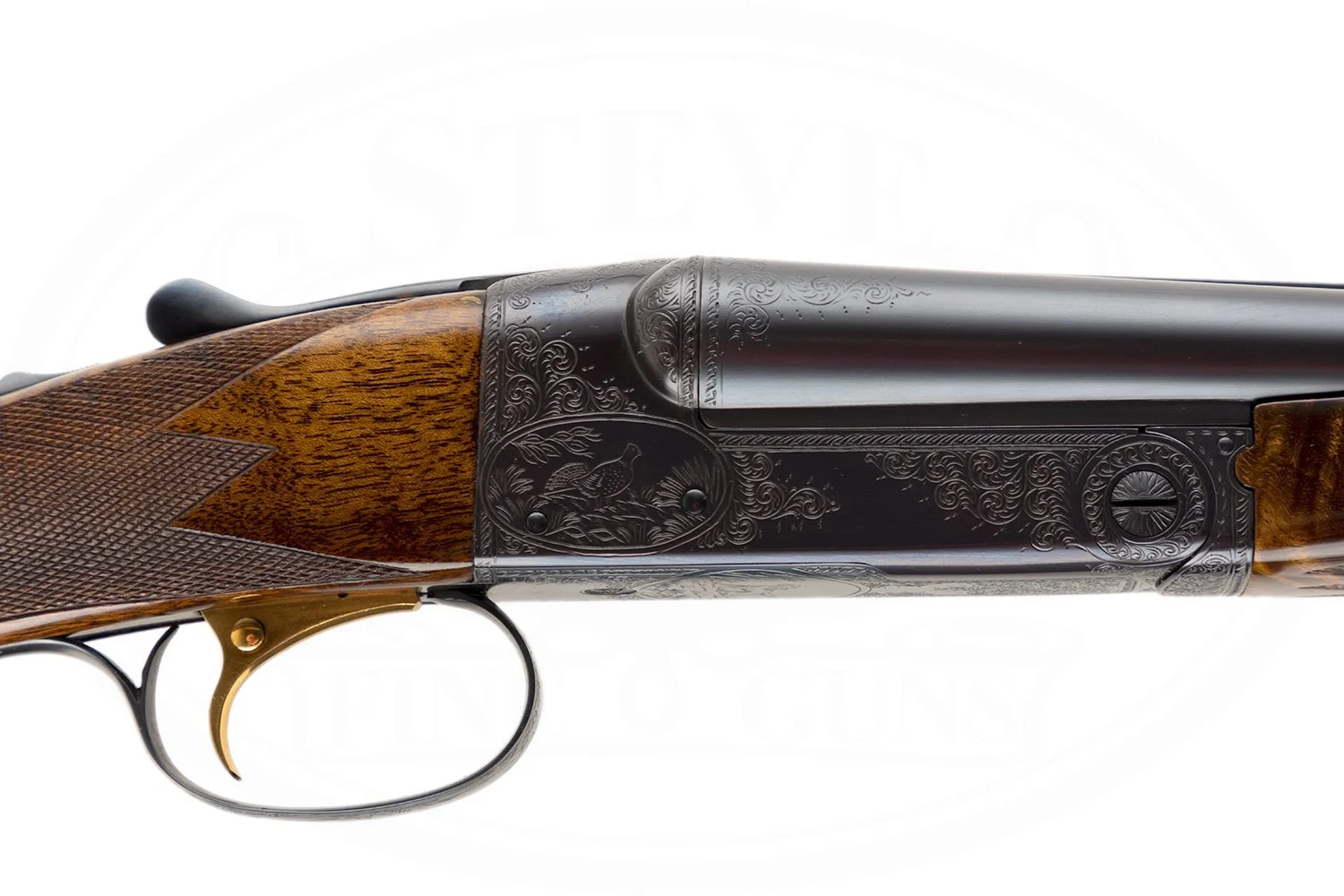 WINCHESTER MODEL 21 CUSTOM #5 ENGRAVED 20 GAUGE