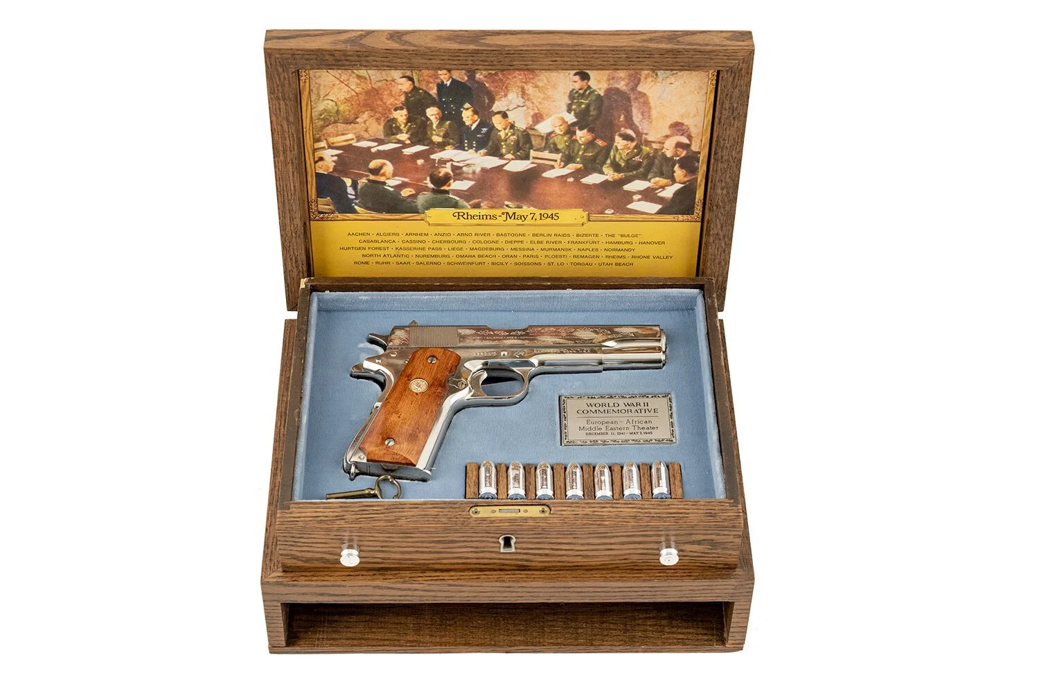 COLT 1911 WWII COMMEMORATIVE EUROPEAN THEATER 45 AUTO