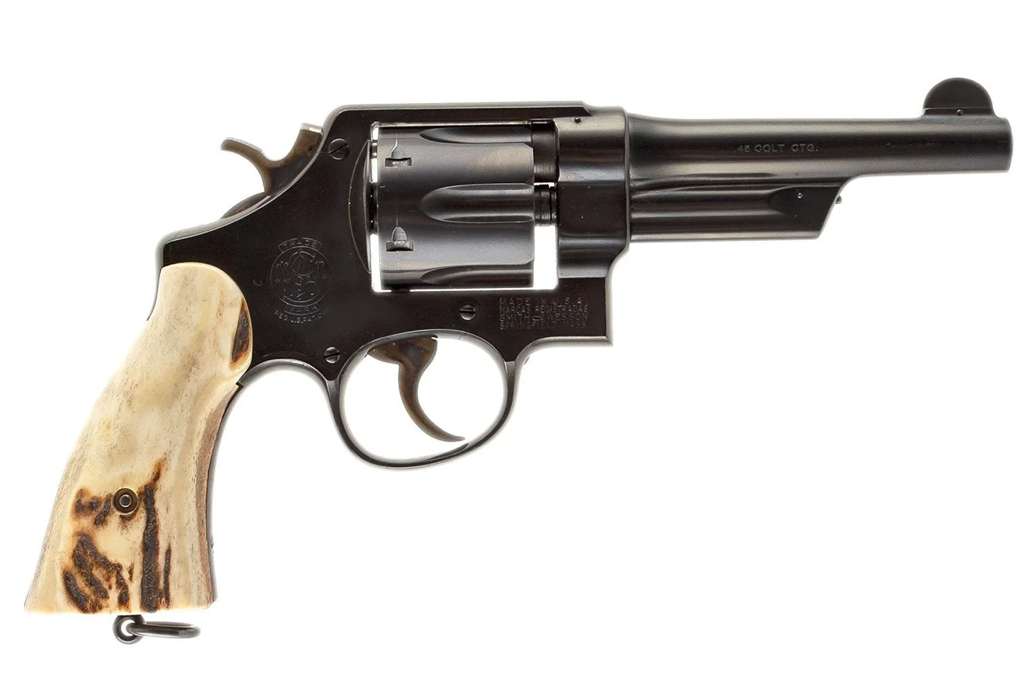 SMITH & WESSON "BOWEN CLASSIC" .38/44 HEAVY DUTY "PRE MODEL 20" IN 45 COLT