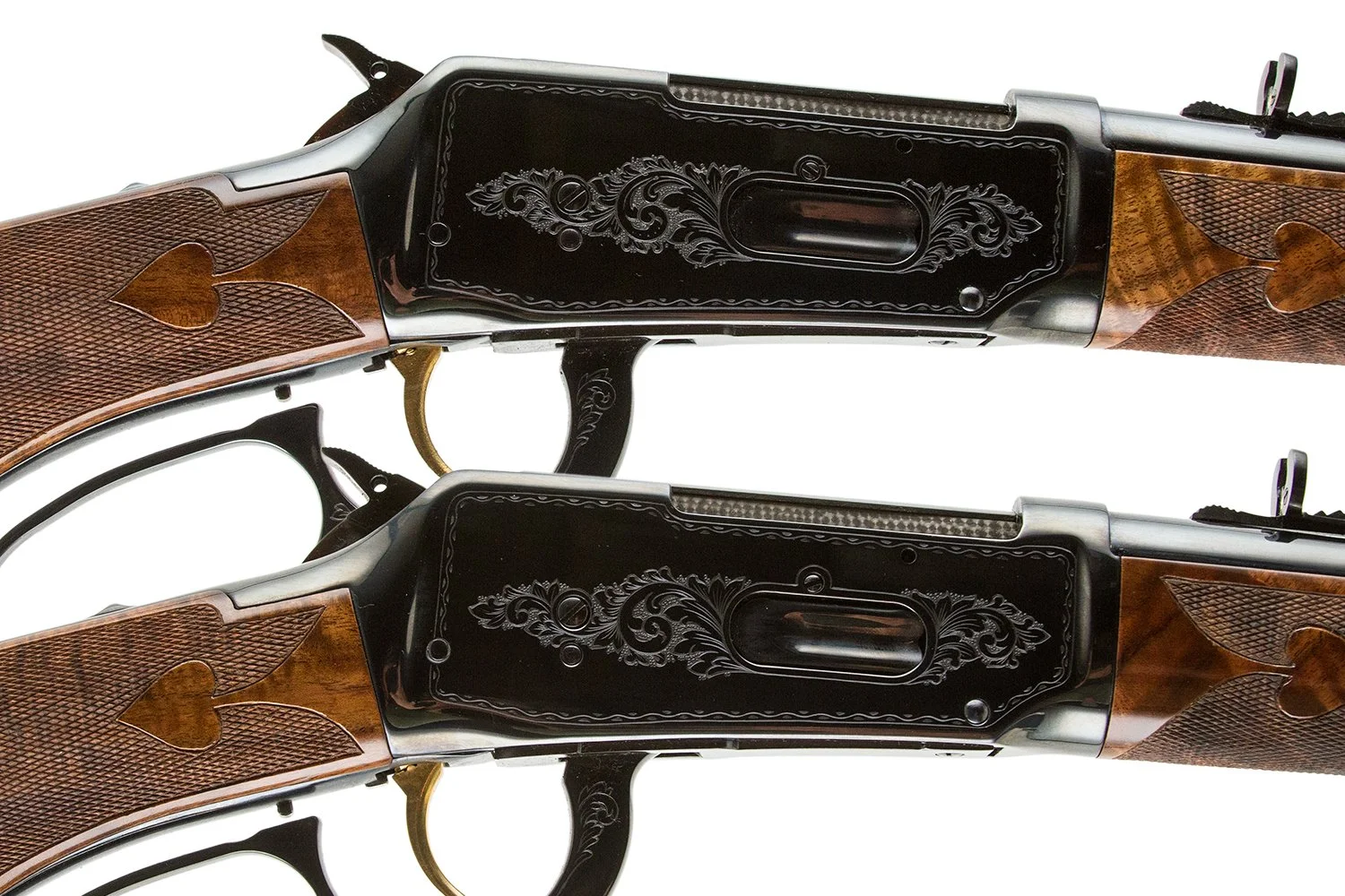 WINCHESTER - CUSTOM SHOP PAIR 9410'S COLLECTORS GRADE ONE OF A KIND THE ONLY PAIR EVER MADE