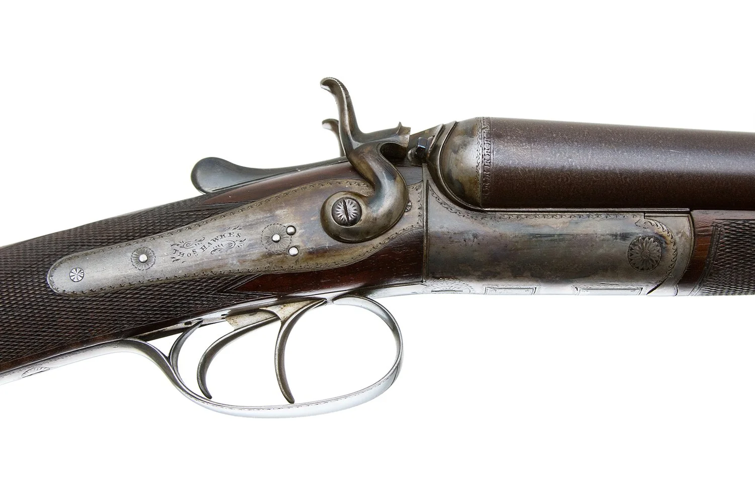THOMAS HAWKES - HAMMER SIDELOCK SXS 12 GAUGE