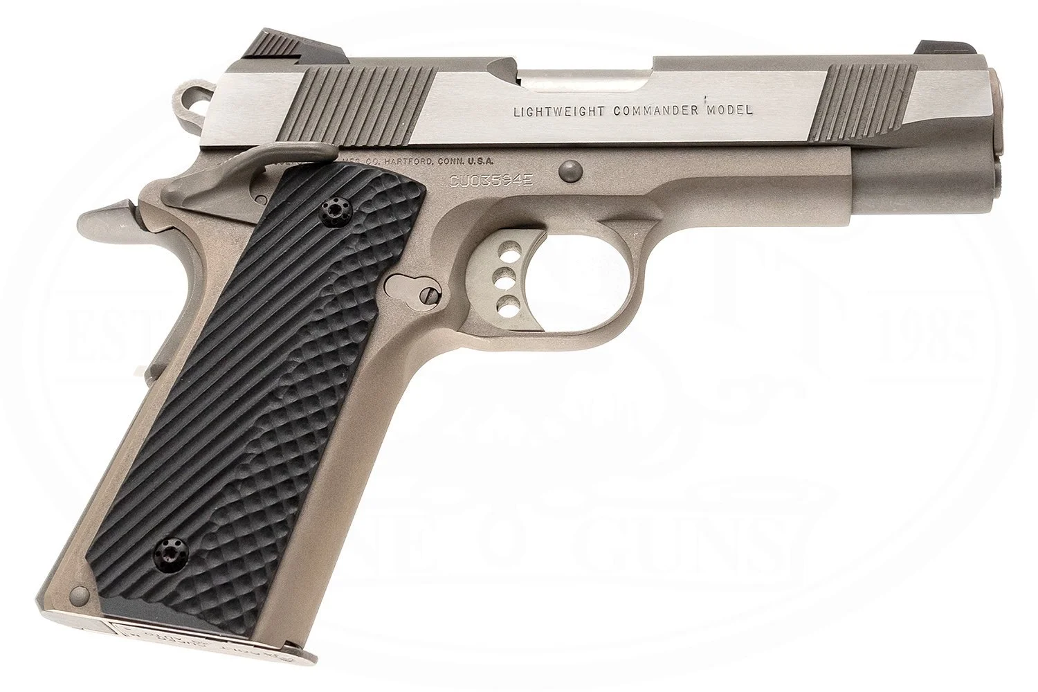 COLT LIGHTWEIGHT COMMANDER STAINLESS 38 SUPER