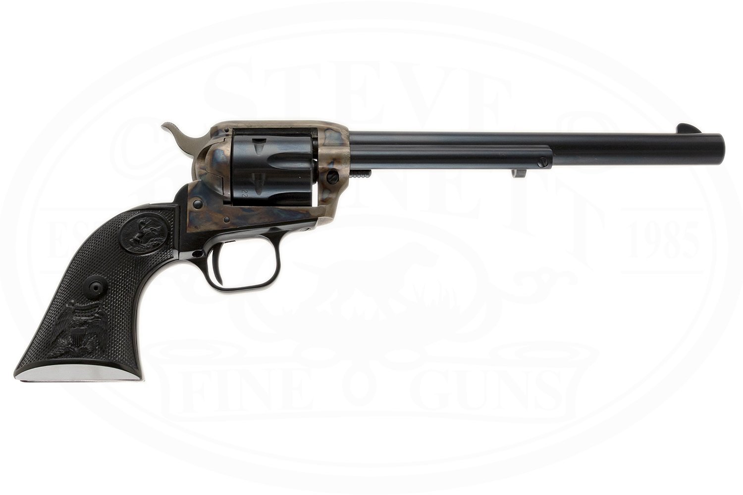 COLT PEACEMAKER BUNTLINE 22 SCOUT WITH 22 LR AND 22 WMR CYLINDERS