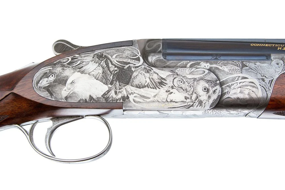 A. GALAZAN - BEST PINLESS SIDELOCK O/U EAGLE FANTASY , 20 Gauge