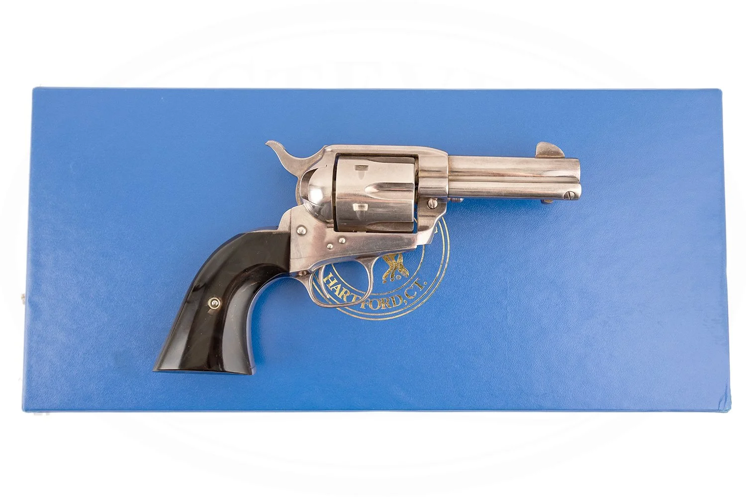 COLT CUSTOM SHOP SAA THIRD GENERATION SHERIFF MODEL 45 COLT SILVER PLATED
