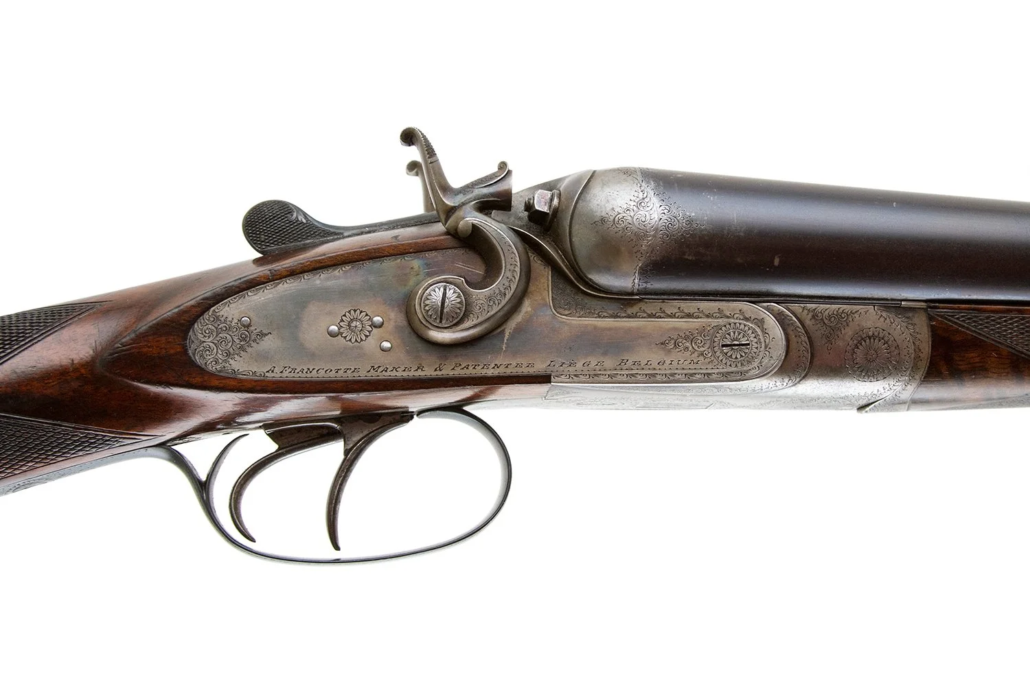 FRANCOTTE - SIDELOCK HAMMER LIVE BIRD GUN 12 GAUGE