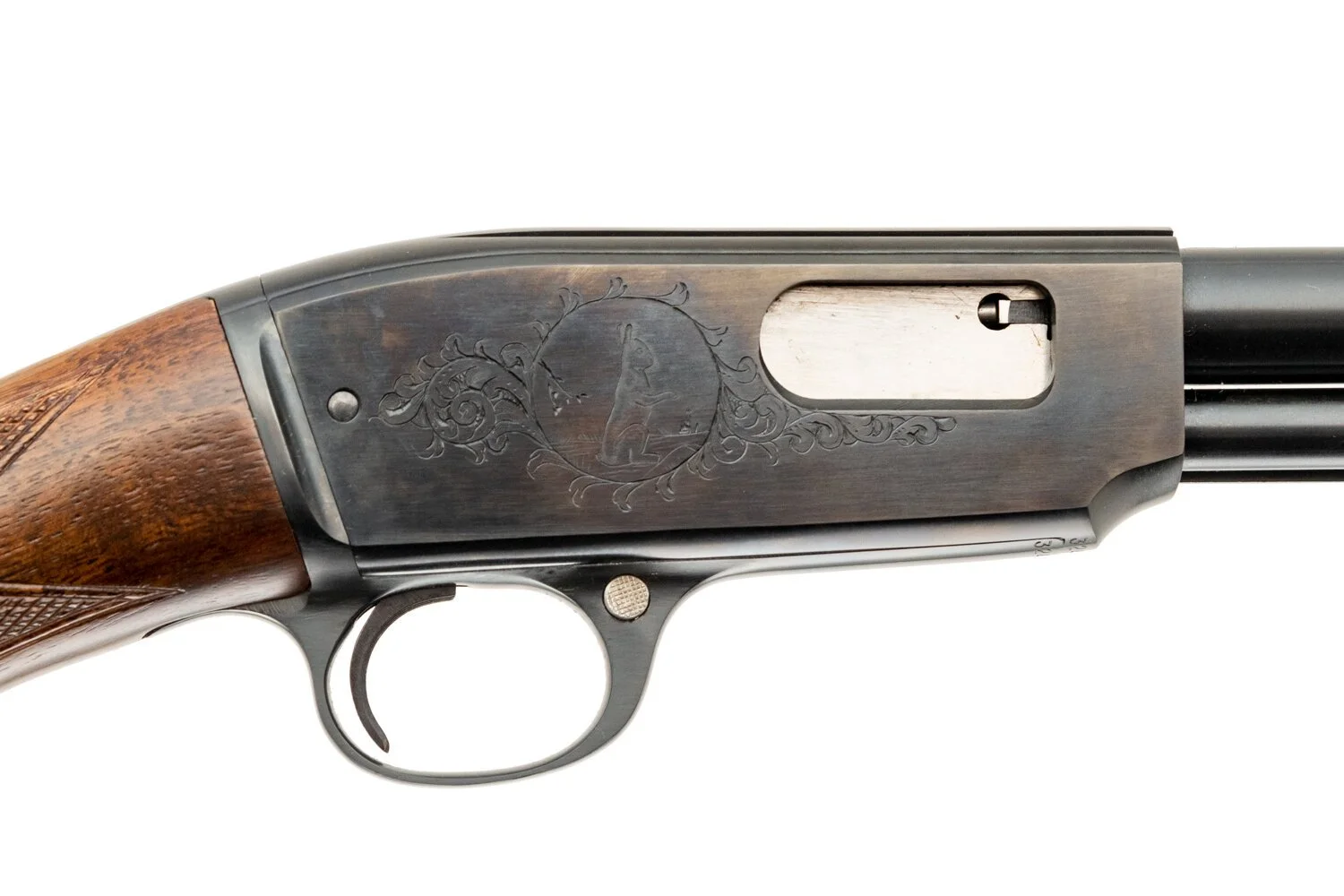 WINCHESTER - MODEL 61 DELUXE ENGRAVED WITH BOX 22 MAGNUM
