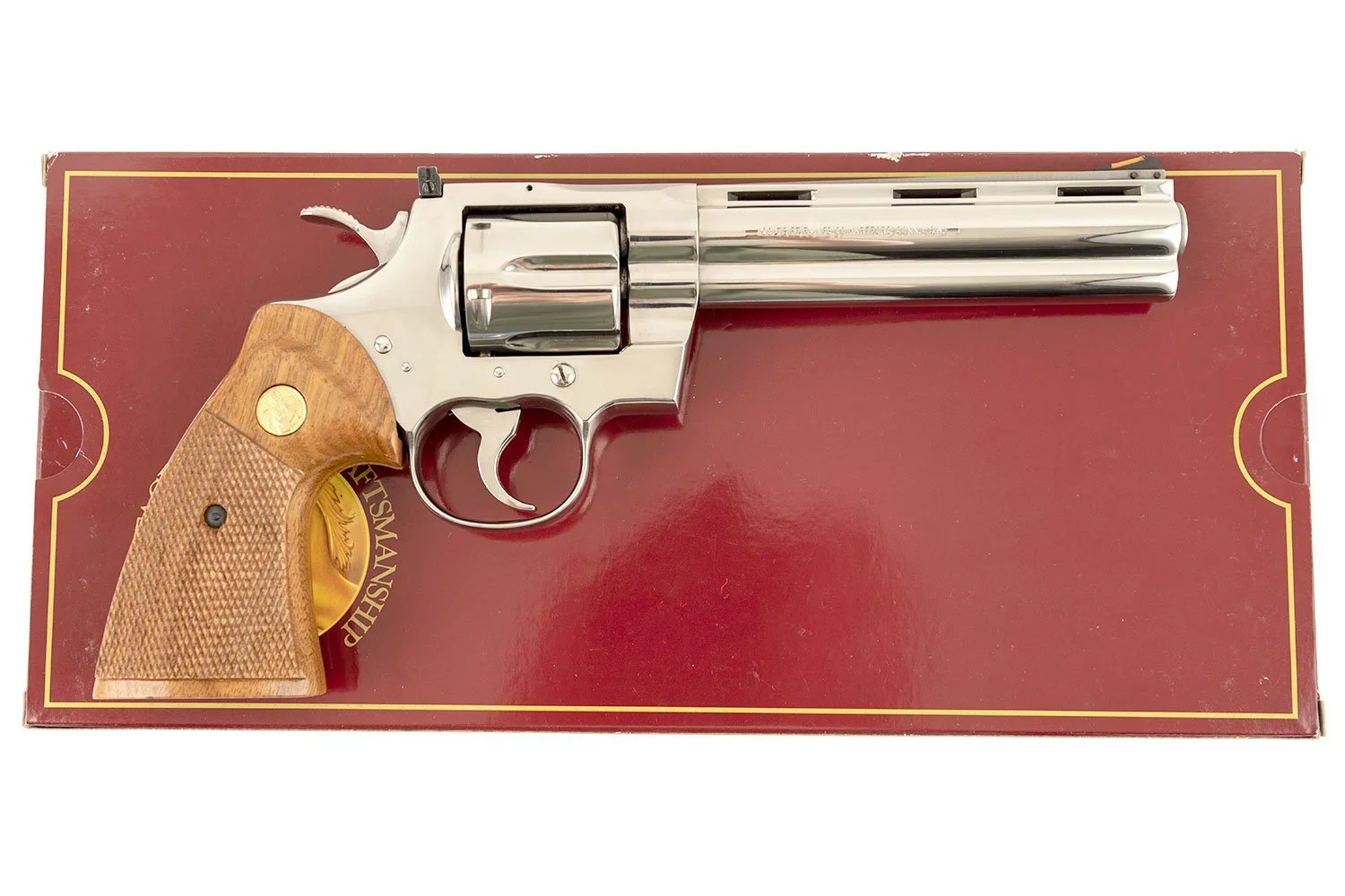 COLT PYTHON ULTIMATE BRIGHT STAINLESS 6" 357 MAGNUM