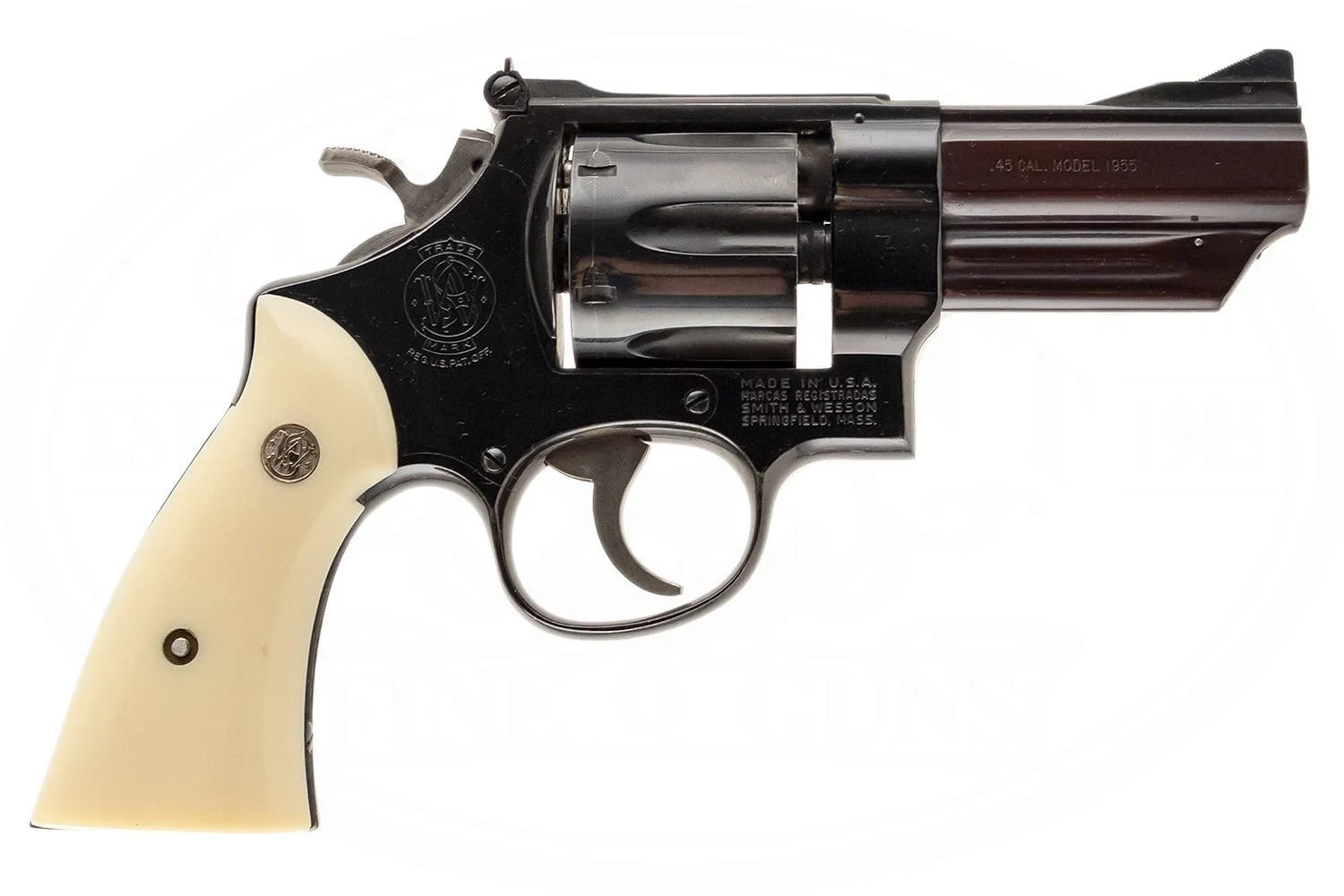 SMITH & WESSON MODEL 25-2 MODEL 1955 45 ACP