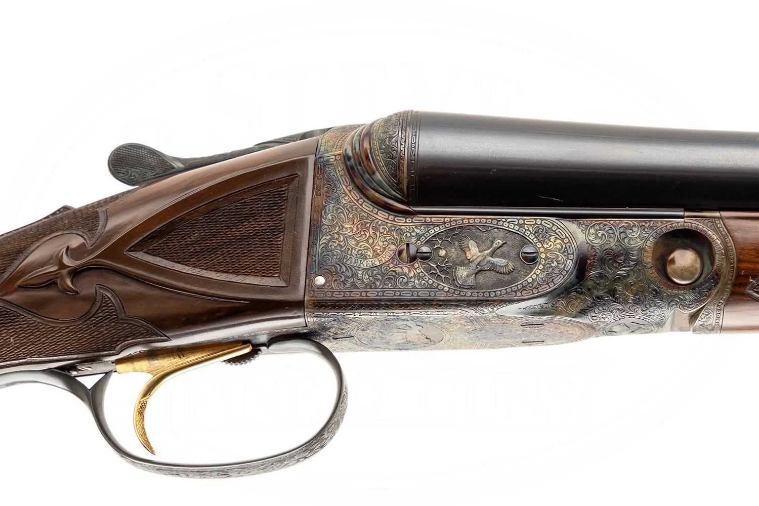 PARKER REPRODUCTION A1 SPECIAL 12 GAUGE 2 BARREL SET FRANK CONROY ENGRAVED