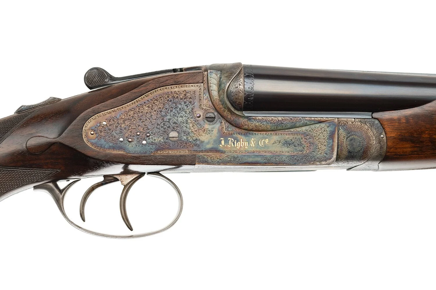 J. RIGBY BEST SIDELOCK DOUBLE RIFLE 577 NITRO EXPRESS