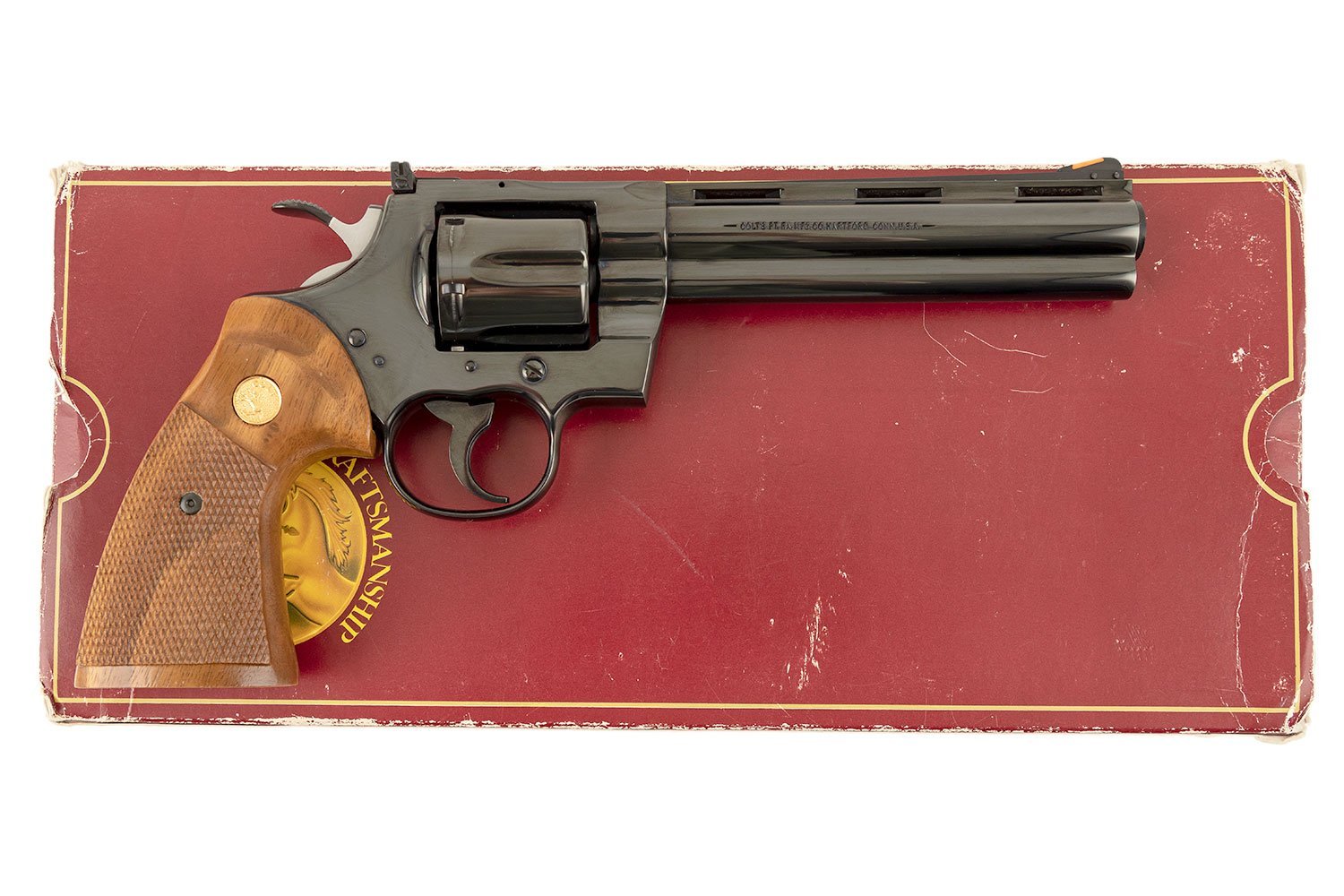COLT PYTHON BLUED 6" 357 MAG