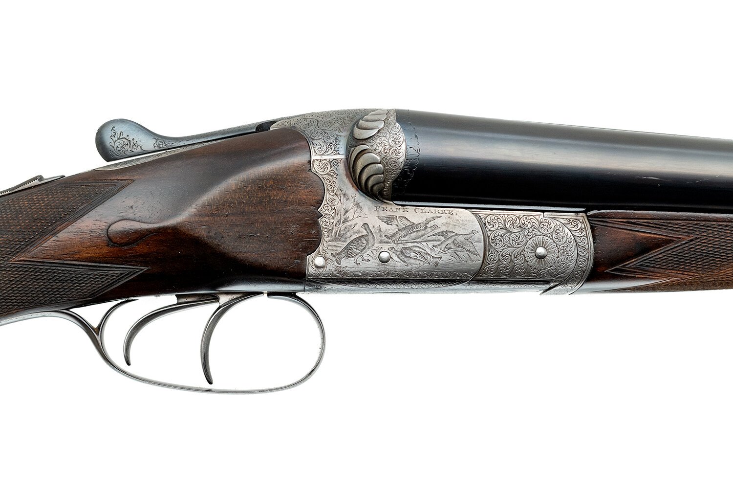 FRANK CLARKE BOXLOCK EJECTOR 12 GAUGE
