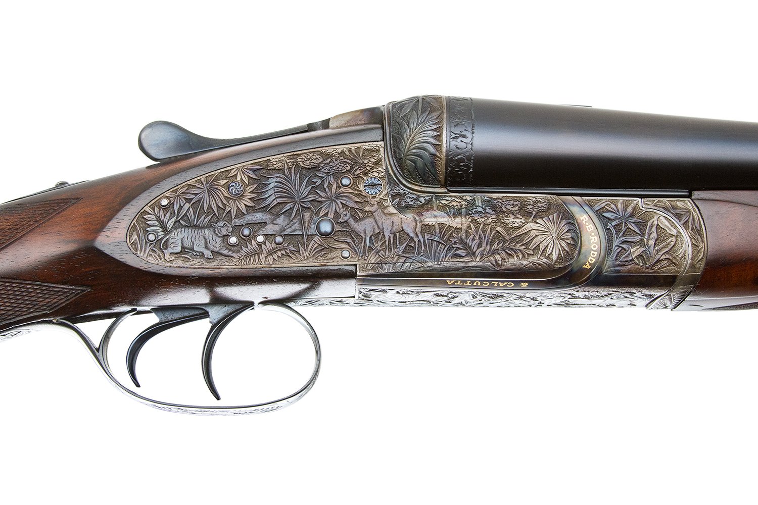 R.B. RODDA - BEST SIDELOCK DOUBLE RIFLE 275 RIGBY WITH ADDED 470 BARRELS WITH TARGETS AND LOAD DATA BY KEN OWEN