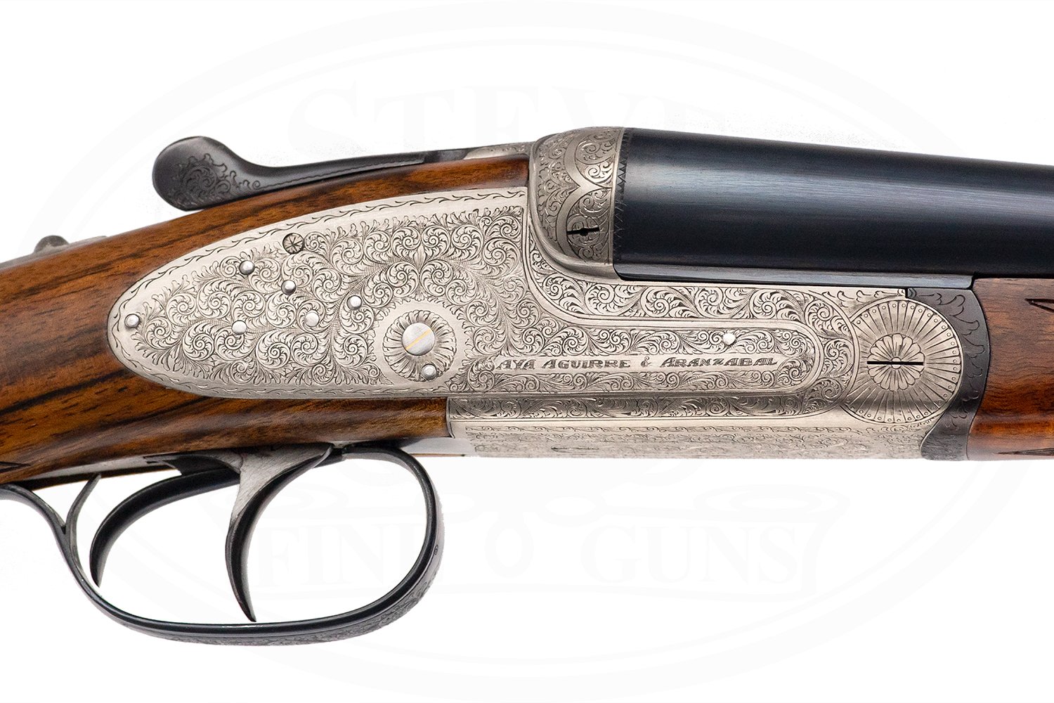 AYA #2 ROUND ACTION SIDELOCK EJECTOR 20 GAUGE