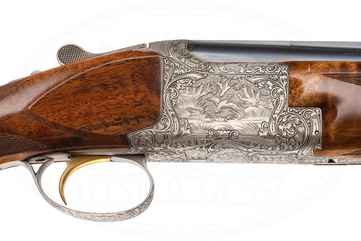 BROWNING DIANA GRADE SUPERLIGHT SUPERPOSED 12 GAUGE DEWIL ENGRAVED