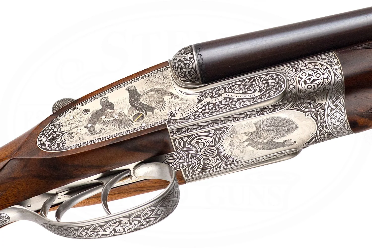 HOLLAND & HOLLAND ROYAL DELUXE 12 GAUGE J.G. SALT ENGRAVED