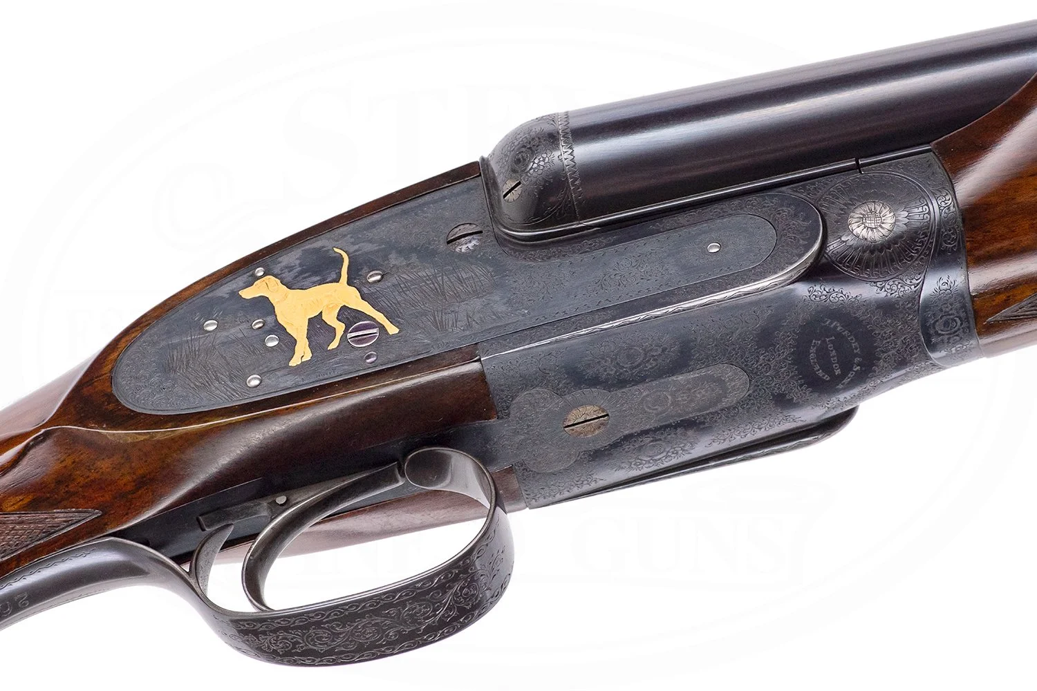 PURDEY BEST EXTRA FINISH KEN HUNT ENGRAVED SXS 2 BARREL SET 12 GAUGE