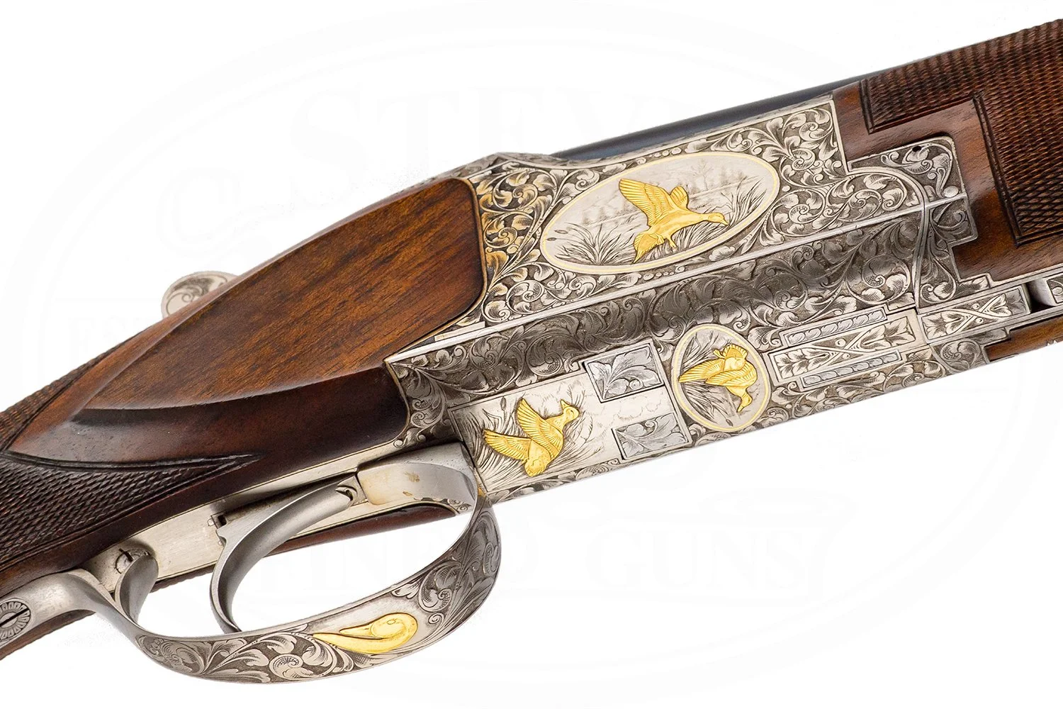 BROWNING FN EXHIBITION SUPERLIGHT SUPERPOSED 20 GAUGE C. THYS ENGRAVED