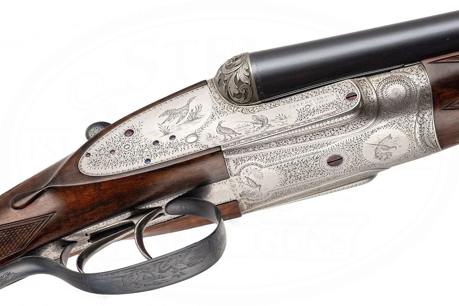 STEPHEN GRANT BEST SIDELOCK EJECTOR 12 GAUGE