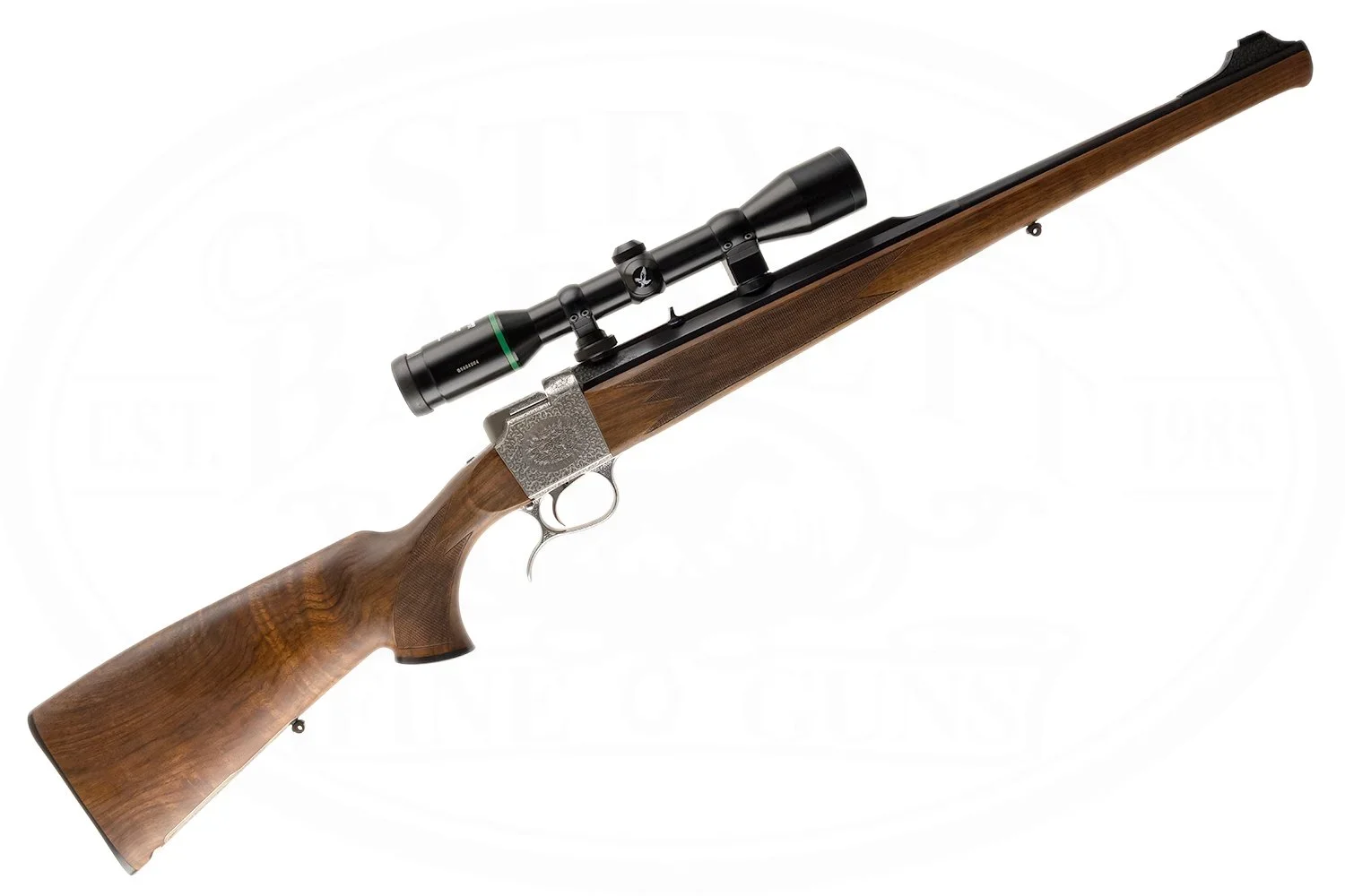 BLASER - CUSTOM MODEL BL 820 ROYAL MANNLICHER 5.6X50R MAG BUILT BY HORST BLASER FOR ROBERT E. PETERSEN AMMO AVAILABLE