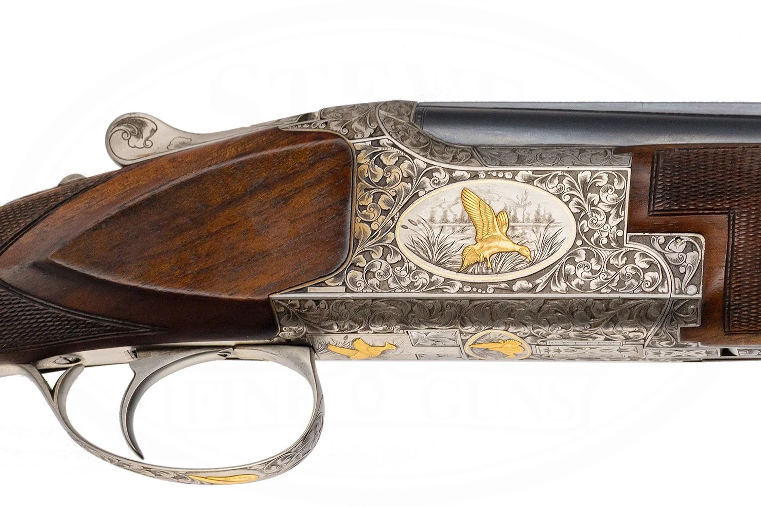 BROWNING FN EXHIBITION SUPERLIGHT SUPERPOSED 20 GAUGE C. THYS ENGRAVED