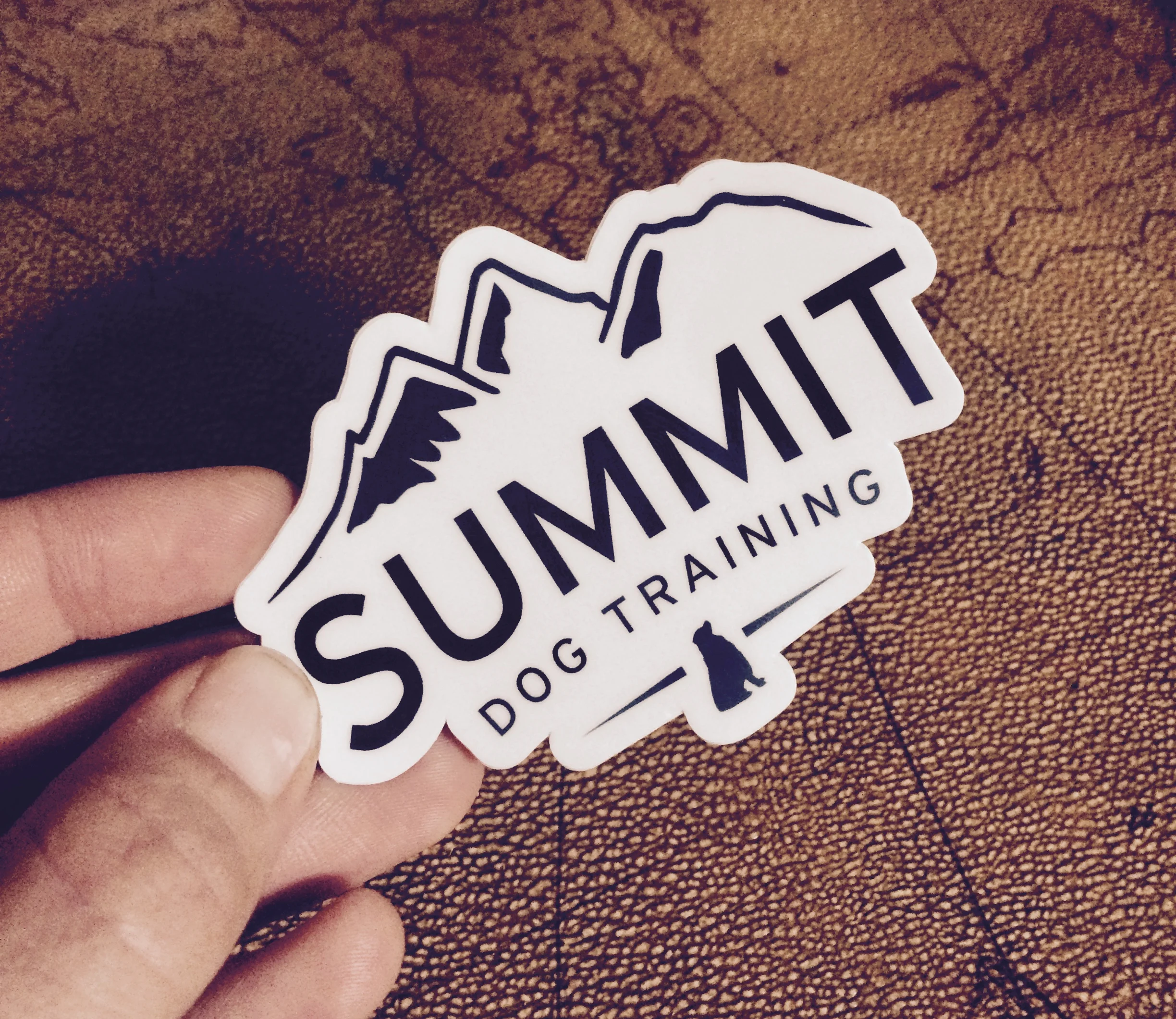 Summit Dog Training Die-Cut Sticker